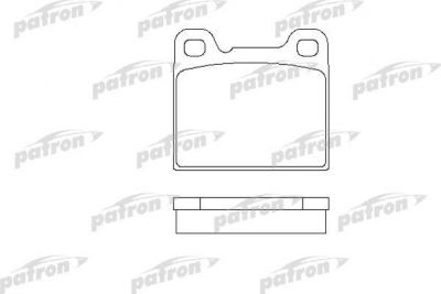 PATRON Колодки тормозные дисковые задн VOLVO: 240 74-93, 240 Kombi 74-93, 260 74-82, 260 универсал 75-82, 740 83-92, 740 Kombi 85-92, 760 81-92, 760 Kombi 82-92, 780 86-87, 850 91 (PBP704)