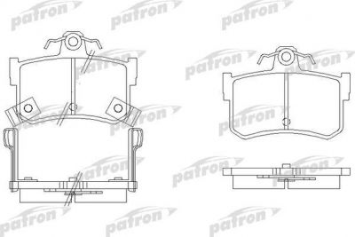 Patron PBP917 комплект тормозных колодок, дисковый тормоз на ROVER 800 (XS)