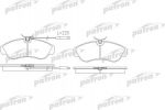 PATRON Колодки тормозные дисковые передн CITROEN: JUMPER бортовой 94-02, JUMPER автобус 94-02, JUMPER фургон 94-02, FIAT: DUCATO бортовой 94-02, DUCATO автобус 94-02, DUCATO фурго (PBP968)