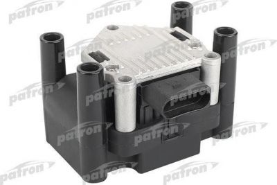 PATRON Коммутатор системы зажигания с катушкой в сборе AUDI: A2 (8Z0) 1.4 00-05, A3 (8L1) 1.6/1.8/1.8 quattro 96-03, A3 (8P1) 1.6 03-, A3 Sportback (8PA) 1.6 04-, A4 (8D2, B5) 1.6 9 (PCI1054)