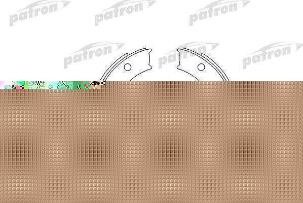 PATRON Колодки тормозные барабанные : 3 94-98, 5 81-87, 5 88-95, 5 Touring 91-97, 6 78-90, 7 77-86, 7 86-94, 7 94-01, 8 90-96 (PSP272)