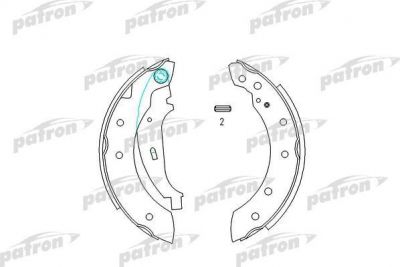 PATRON Колодки тормозные барабанные (PSP519)