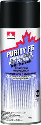 PETRO-CANADA PFPOB12 PC пластичная смазка PURITY FG PENETRATING OIL SPRAY (12*355 мл)