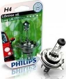 Philips 12342LLECOB1 Лампа H4 Long Life ECO 12V 60/55W B1 (blister 1шт.)