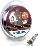 PHILIPS Лампы H1 12V 55W P14,5s +50% Vision Plus PHILIPS (2 шт.) (36322728)