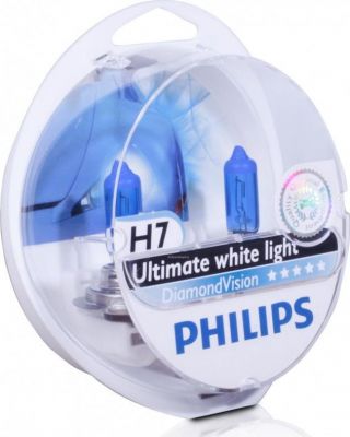 PHILIPS Лампы H7 12V 55W PX26d Diamond Vision PHILIPS (2шт.) (69747928)