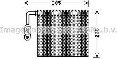 Prasco FDV426 испаритель, кондиционер на FORD C-MAX (DM2)