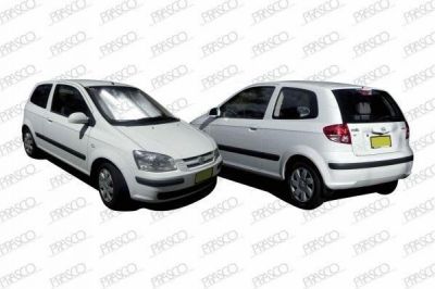 Prasco HN3303250 задняя стенка на HYUNDAI GETZ (TB)