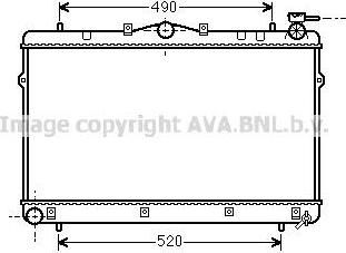 Prasco HYA2043 радиатор, охлаждение двигателя на HYUNDAI LANTRA II Wagon (J-2)