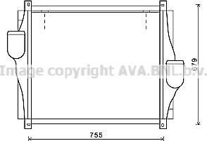 Prasco MN4065 интеркулер на MAN EL