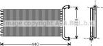 Prasco MS6399 теплообменник, отопление салона на MERCEDES-BENZ SPRINTER 5-t c бортовой платформой/ходовая часть (906)