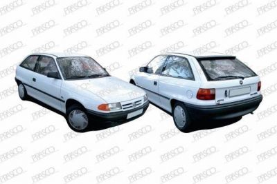 Prasco OP0130651 задняя стенка на OPEL ASTRA F Наклонная задняя часть (53_, 54_, 58_, 59_)