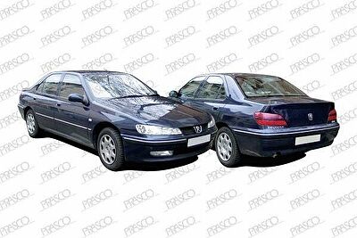 Prasco PG0591236 заслонка, буксирный крюк на PEUGEOT 406 (8B)