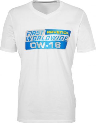 RAVENOL 2200000065704 Футболка 0W-16, L (белая)