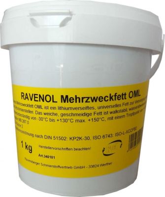 RAVENOL 4014835200074 Mehrzweckfett OML 1kg