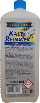 RAVENOL 4014835300095 Средство для мойки с щелочью Kaltreiniger loesemittelfrei ( 1л)