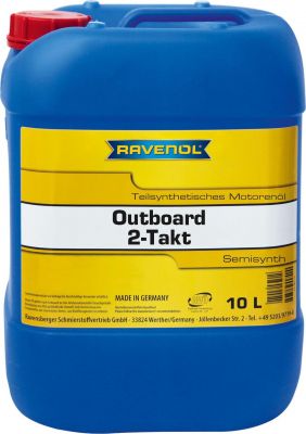 RAVENOL 4014835728349 ???????? ????? ??? 2? ???.??????? OUTBOARDOEL 2T TEILSYNTH. (10?) NEW