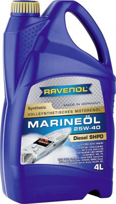 RAVENOL 4014835729797 РЊРЅС‚РЅСЂРЅРЅРµ РЈР°СЃР»РЅ MARINEOIL SHPD 25W40 SYNTHETIC (4Р») NEW