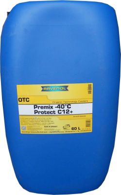 RAVENOL 4014835755567 Антифриз готовый к прим. лила OTC Organic Techn.Coolant Premix -40°C (60л)