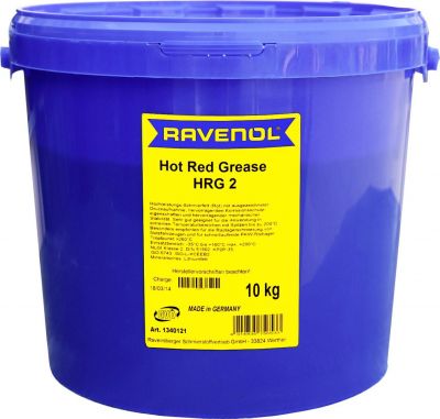 RAVENOL 4014835756533 Смазка Hot Red Grease HRG 2 (10кг)