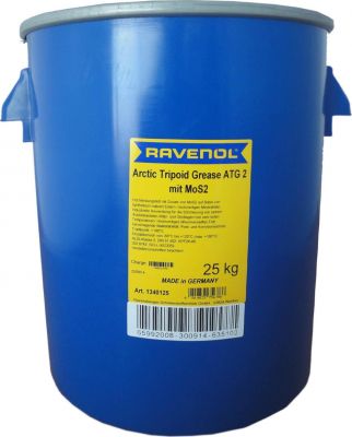 RAVENOL 4014835756786 Смазка Arctic Tripoid Grease ATG2 (25кг)