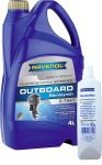 RAVENOL 4627097091184 Набор Outboardoel 2T teilsynth. ( 4л) + Marinefett (0,08 кг)