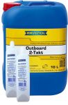 RAVENOL 4627097091207 Набор Outboardoel 2T teilsynth. (10л) + Marinefett (0,08 кг)*2