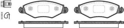 REMSA Колодки передние CITROEN Xsara/PEUGEOT 206/306/130.9x47.5/t=18mm (425494, 0643.20)