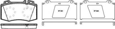 REMSA Колодки передние MB W220 W163 4.3-5.5L (1634201020, 0769.00)