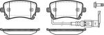 REMSA Колодки задние AUDI A6/S6/Allroad 04-11/A8 03-10/VW T5/Type Lucas (7H0698451, 0897.11)