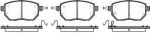 REMSA Колодки передние INFINITI FX45/35/NISSAN Murano ->08 /Type Sumitomo (41060CA093, 0985.02)