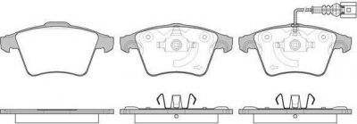 REMSA Колодки передние VW T5 / Multivan (7H0698151, 1045.11)