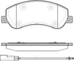 REMSA 1250 11_колодки дисковые передние! Ford Transit 2.2-3.2i/TDCi 06> (125011)