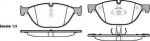REMSA колодки дисковые п. F01/F02/F07GT 3.0 08> (141400)