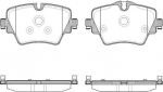 REMSA 1625 08_колодки дисковые передние! 2/X1 F45/F46 14> (162508)