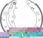 REMSA 4256.00 колодки барабанные з.! Ford Focus III 1.6/2.0TDCI 11> (4256.00)