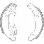 Remsa 4506.01 комплект тормозных колодок на PEUGEOT 306 (7B, N3, N5)