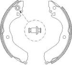 Remsa 4647.00 комплект тормозных колодок на MITSUBISHI LANCER IV (C6_A, C7_A)