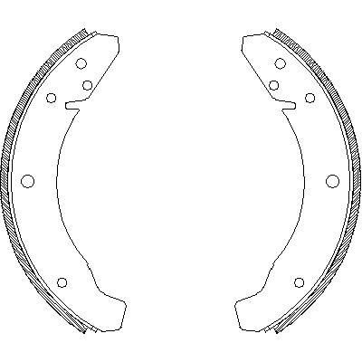 Remsa 4683.00 комплект тормозных колодок на VW KAEFER кабрио (15)