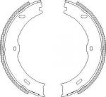REMSA колодки барабанные ручника MB Sprinter (906) 3-t/3,5-t/5-t 06> с пружинками (4746.00)