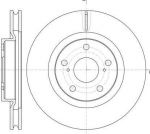 Remsa 61259.10 тормозной диск на TOYOTA CAMRY седан (AVV5_, XV5_)