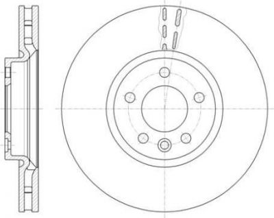 Remsa 61420.10 тормозной диск на VW MULTIVAN V (7HM, 7HN, 7HF, 7EF, 7EM, 7EN)