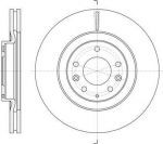 Remsa 61638.10 тормозной диск на MAZDA CX-7 (ER)