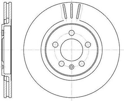 Remsa 6293.10 тормозной диск на VW PASSAT Variant (3A5, 35I)