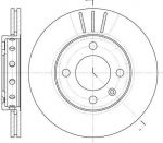 Remsa 6426.10 тормозной диск на VW LUPO (6X1, 6E1)