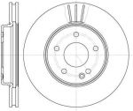 Remsa 6495.10 тормозной диск на MERCEDES-BENZ CLK (C208)