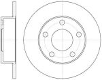 Remsa 6513.00 тормозной диск на AUDI A4 (8D2, B5)