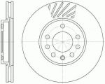 Remsa 6584.10 тормозной диск на OPEL ZAFIRA A (F75_)