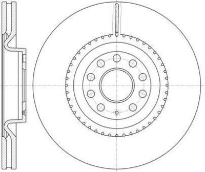 Remsa 6791.10 тормозной диск на VW PASSAT Variant (3C5)