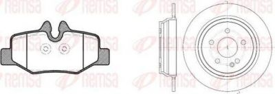 Remsa 81110.00 комплект тормозов, дисковый тормозной механизм на MERCEDES-BENZ VIANO (W639)